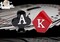 Ceramic Ace of Clubs and King of Diamonds Salt & Pepper Shakers, Home Décor, Gift for Him, Gift for Dad, Kitchen Décor, Game Room Decor